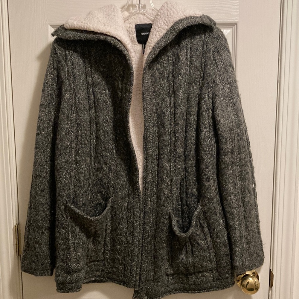 Forever 21 Women’s Cardigan Sweater (size S)